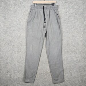 Bullock & Jones Men's Gray Sweatpants Size XL Organic Cotton Drawstring FLAWS